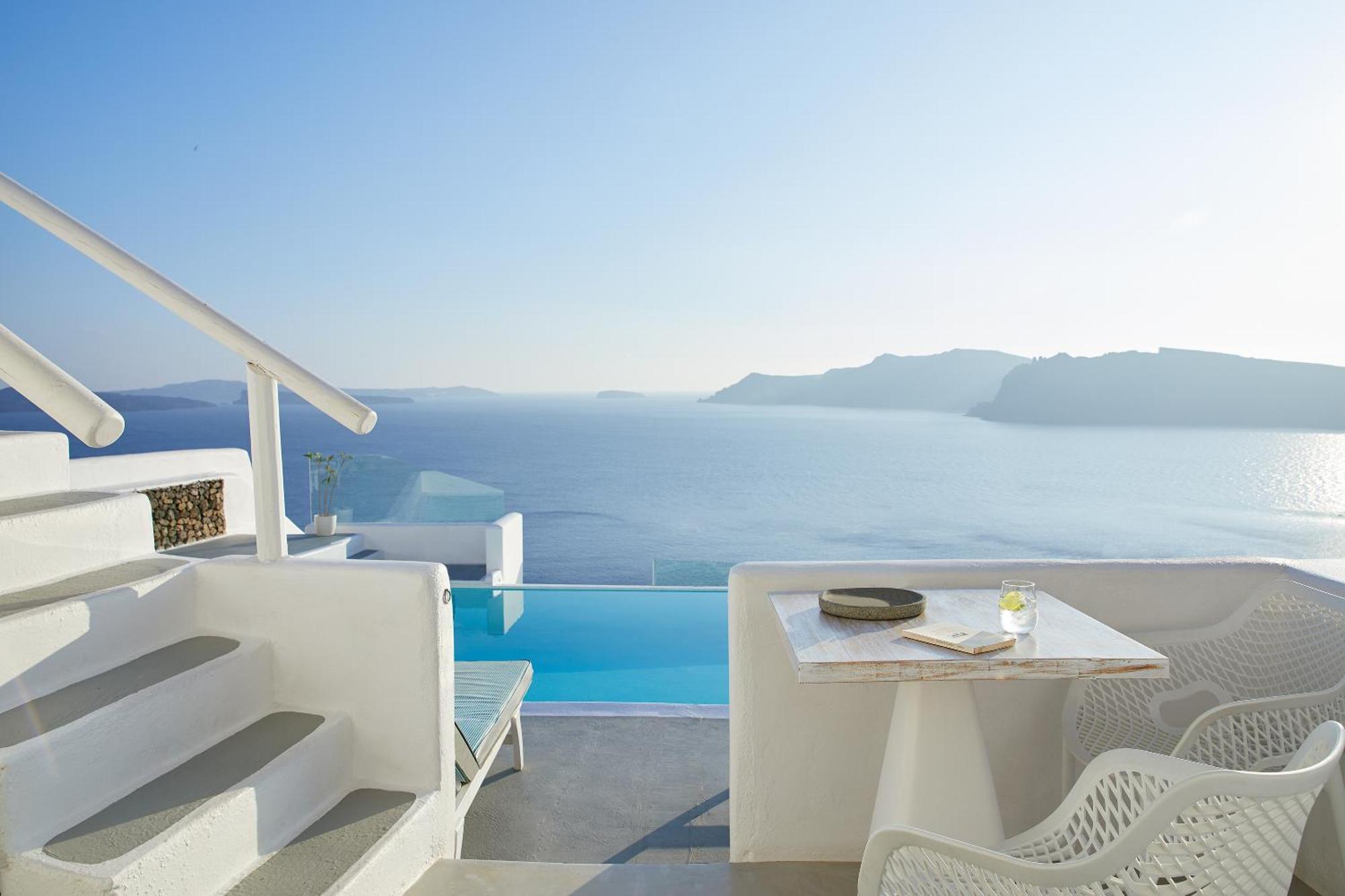 La Perla Villas And Suites - Adults Only Oia Oda fotoğraf